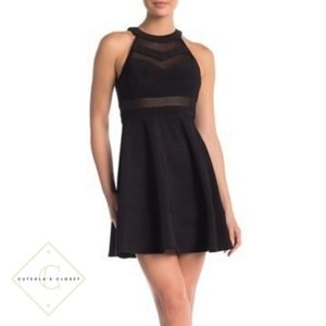 Sheer Little Black Dress